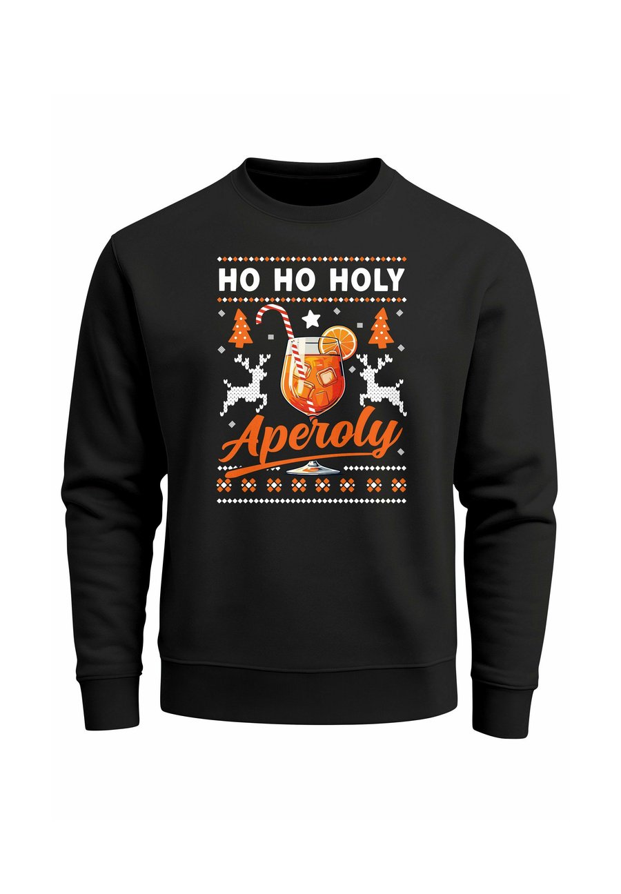 Толстовка MoonWorks HO HO HOLY APEROLY SPRUCH LUSTIG, Schwarz/Black
Толстовка MoonWorks HO HO HOLY APEROLY SPRUCH LUSTIG, Schwarz/Black