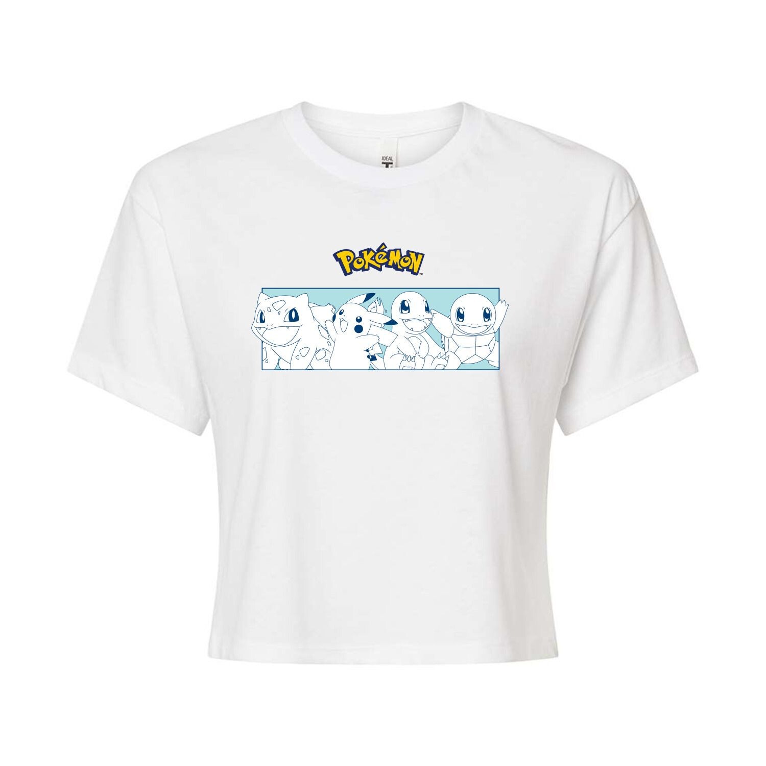 Укороченная футболка для подростков с изображением покемонов для начинающих Licensed Character, белый
Укороченная футболка для подростков с изображением покемонов для начинающих Licensed Character, белый