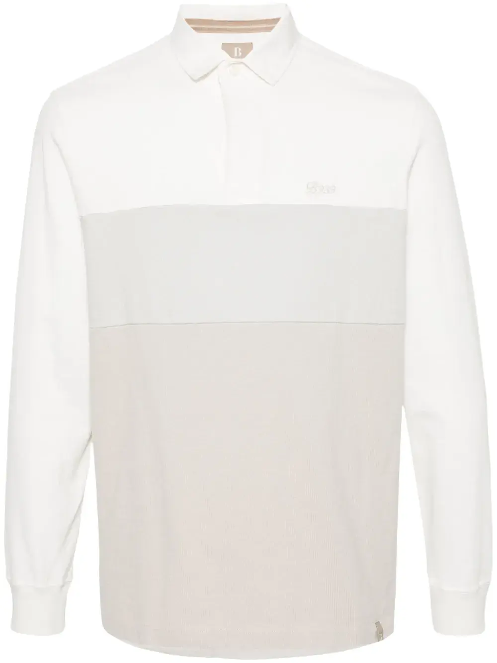 Рубашка поло с вышитым логотипом Boggi Milano, нейтральный
Рубашка поло с вышитым логотипом Boggi Milano, нейтральный