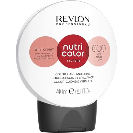 Nutri Color Filters Fashion 600 Красный 240мл, Revlon
Nutri Color Filters Fashion 600 Красный 240мл, Revlon