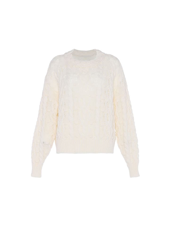 Женский свитер в цвете кремовый faina
Женский свитер в цвете кремовый faina