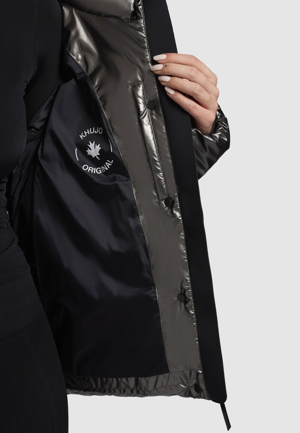 Зимняя куртка RINJA SHINY khujo, серый 
Зимняя куртка RINJA SHINY khujo, серый