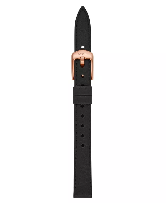 Женский черный кожаный ремешок для часов, 12 мм Fossil
Женский черный кожаный ремешок для часов, 12 мм Fossil