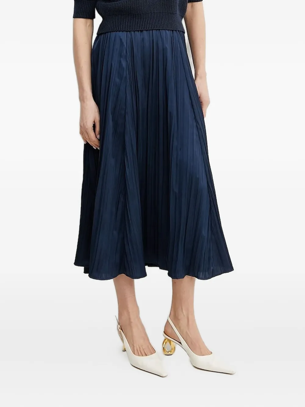 Юбка миди со складками Michael Michael Kors, синий
Юбка миди со складками Michael Michael Kors, синий