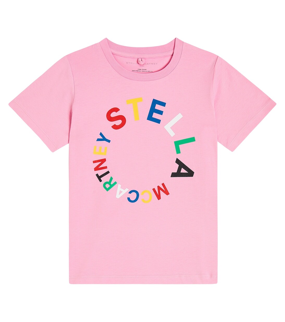 Футболка из хлопкового джерси с логотипом Stella McCartney Kids, розовый
Футболка из хлопкового джерси с логотипом Stella McCartney Kids, розовый