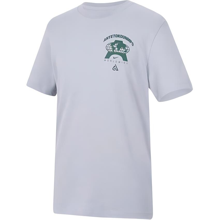 Футболка мужская серая Nike, серый 
Футболка мужская серая Nike, серый