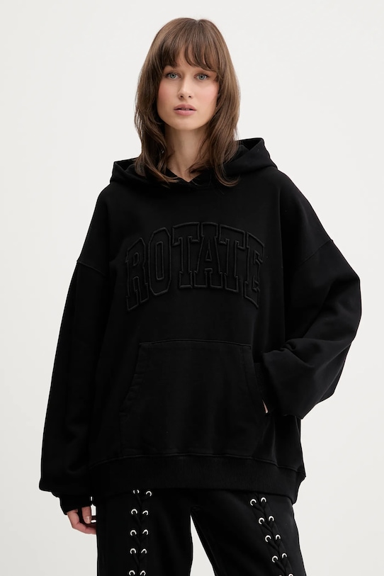 Хлопковая толстовка Rotate, черный
Хлопковая толстовка Rotate, черный
