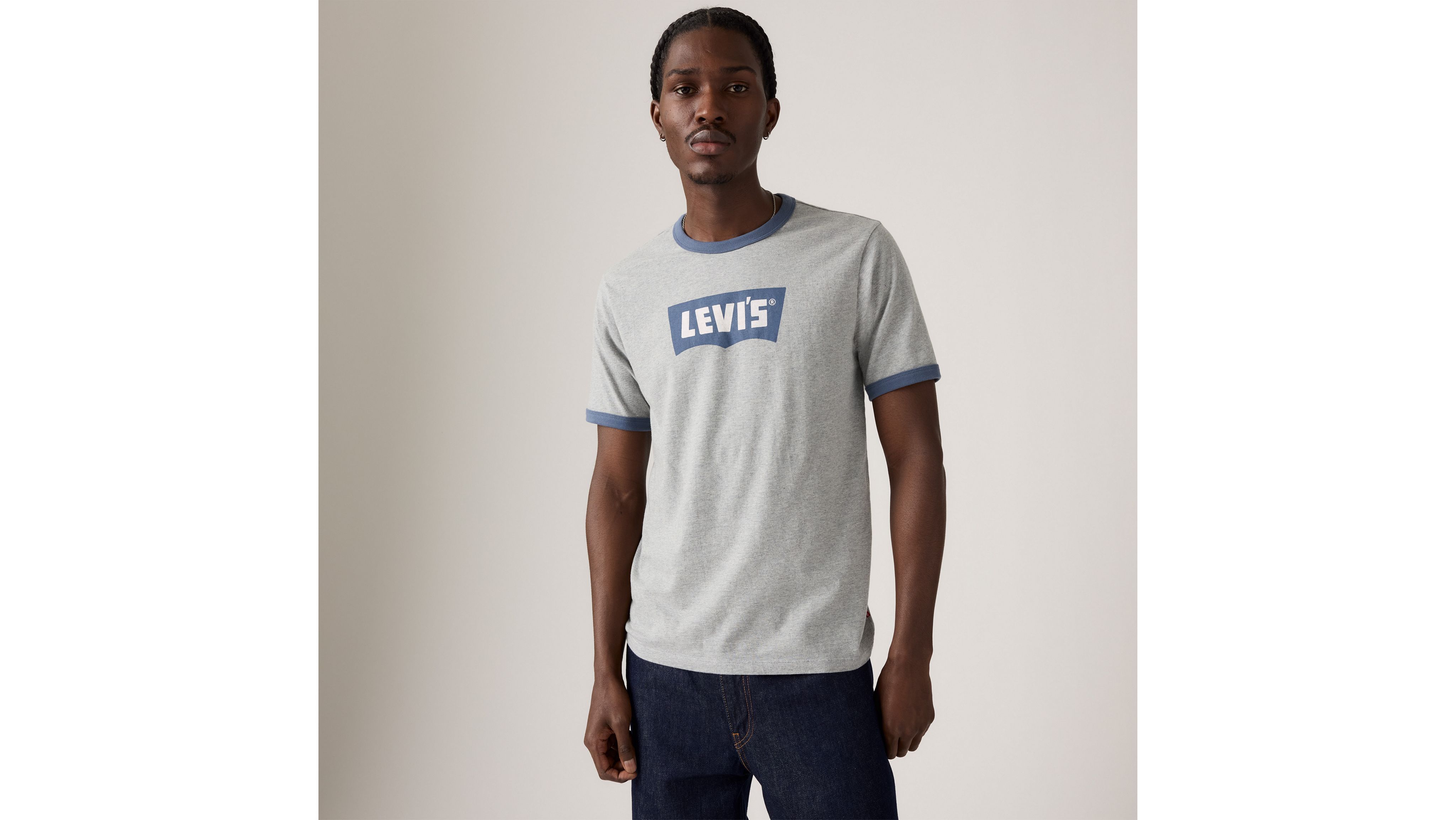 Футболка с графическим принтом Standard Ringer Levi's, Midtone Heather Grey - Grey
Футболка с графическим принтом Standard Ringer Levi's, Midtone Heather Grey - Grey