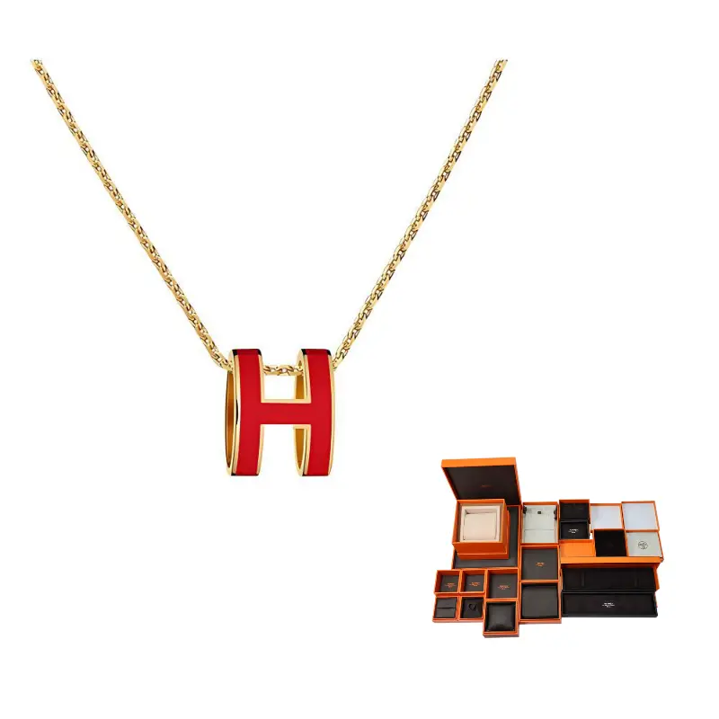 Коллекция POP H латунное ожерелье Women's HERMES
Коллекция POP H латунное ожерелье Women's HERMES