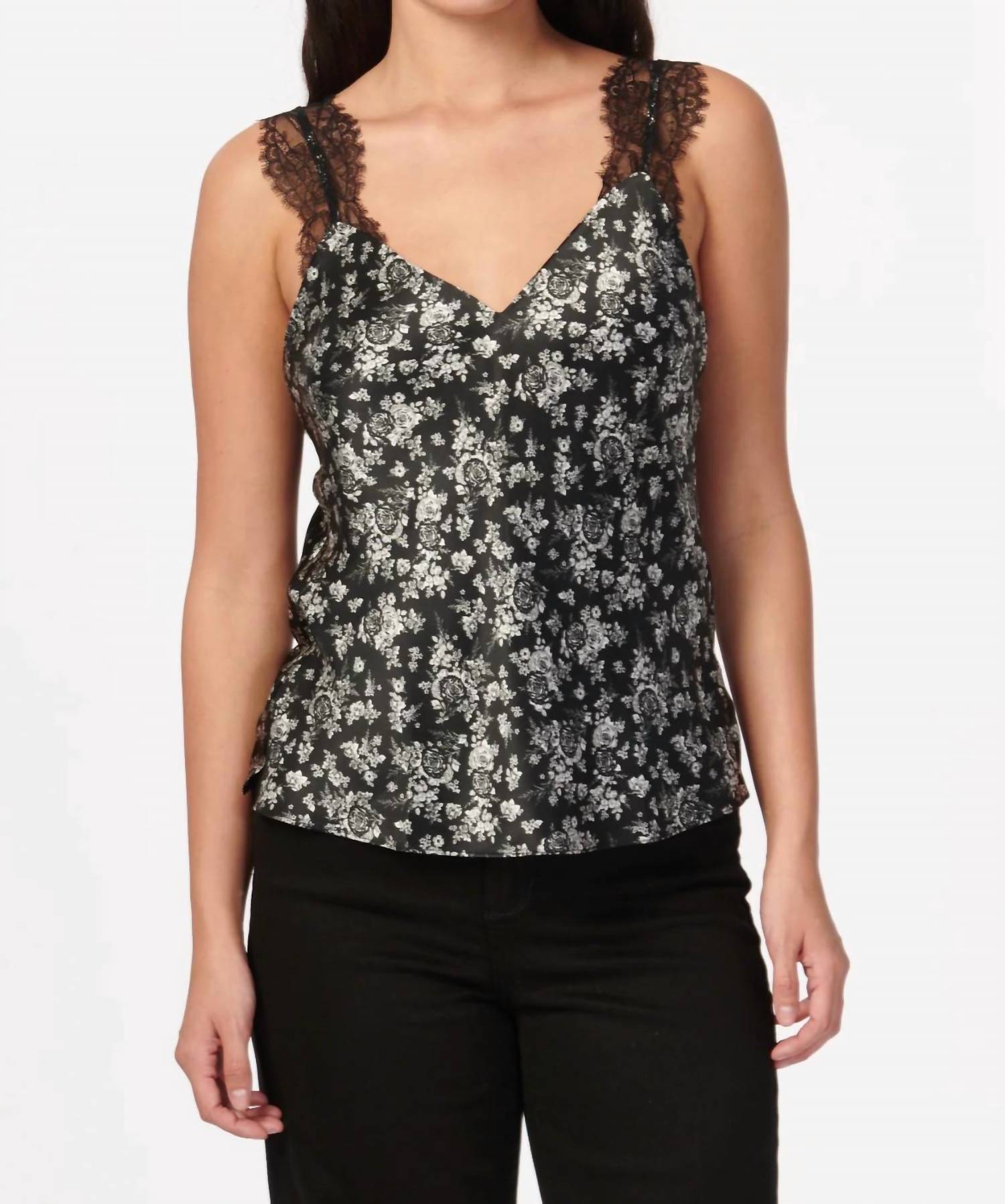 Футболка Marlo Cami в черно-белом цвете Cami NYC
Футболка Marlo Cami в черно-белом цвете Cami NYC