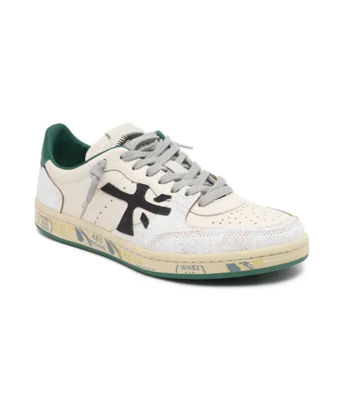 Кроссовки из кожи Bsktclay Premiata, белый
Кроссовки из кожи Bsktclay Premiata, белый