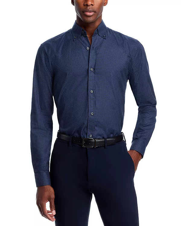 Рубашка в клетку из саржи на пуговицах - эксклюзив The Men'S Store At Bloomingdale'S, синий
Рубашка в клетку из саржи на пуговицах - эксклюзив The Men'S Store At Bloomingdale'S, синий