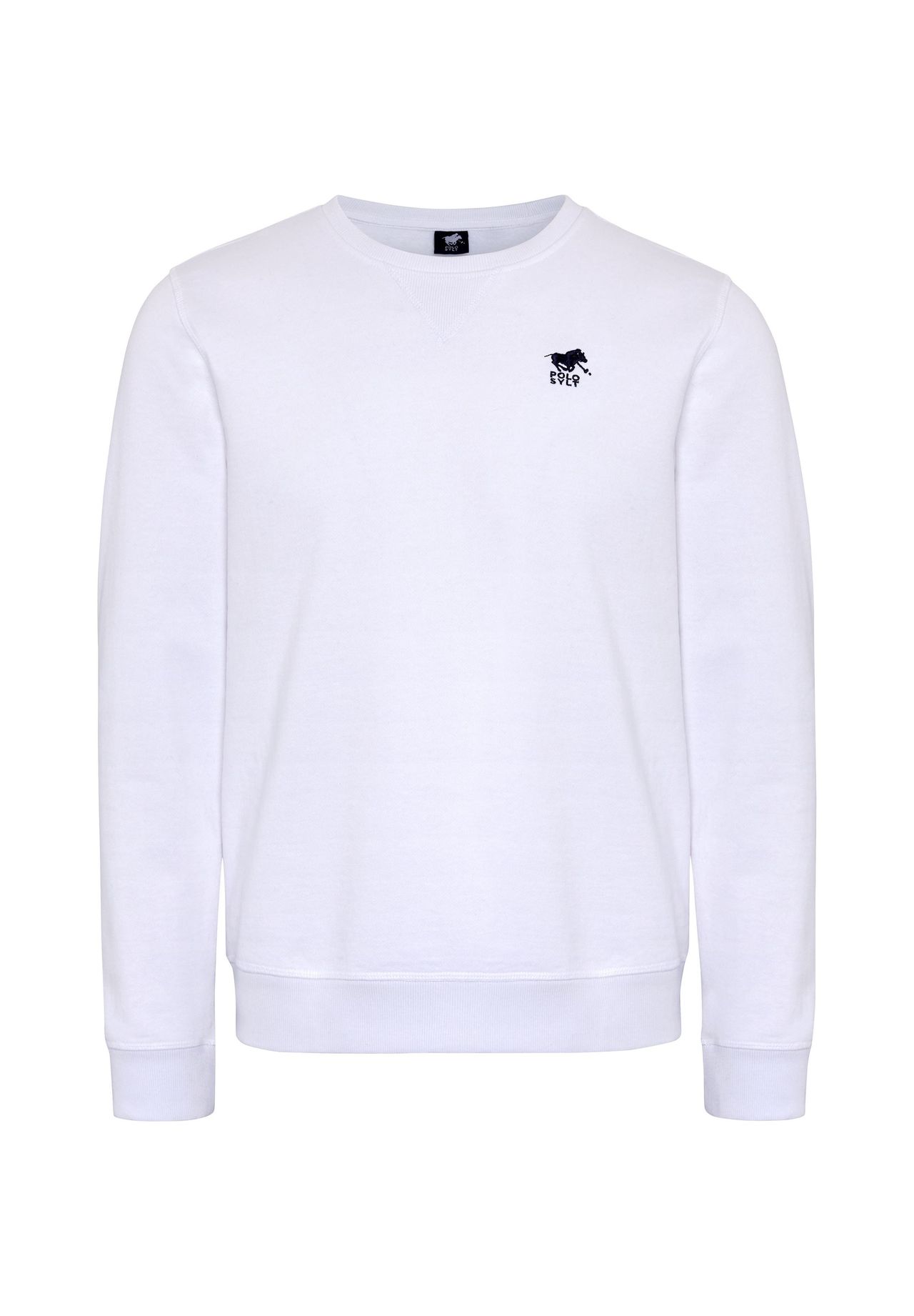 Свитер с вышитым логотипом POLO SYLT, ярко-белый
Свитер с вышитым логотипом POLO SYLT, ярко-белый