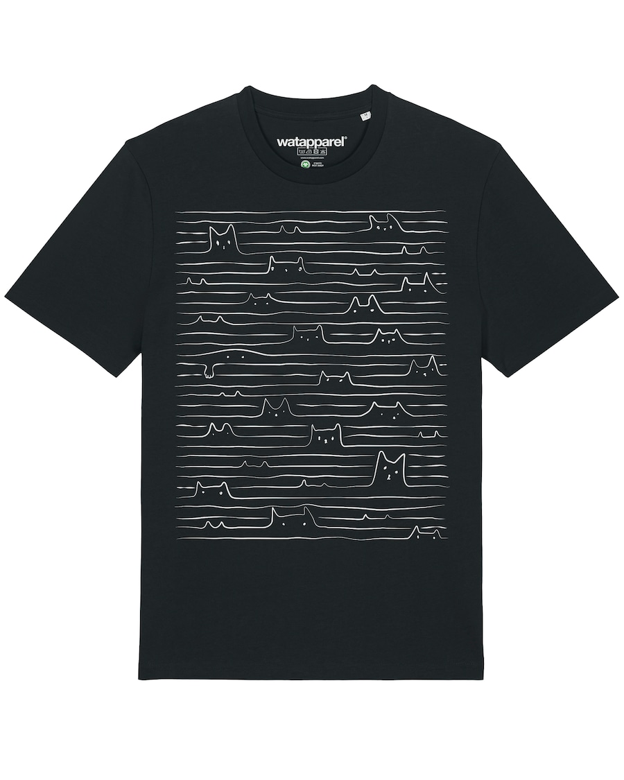 Рубашка Watapparel Doodle Cats, черный
Рубашка Watapparel Doodle Cats, черный