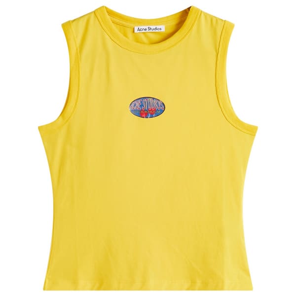 Футболка без рукавов Acne Studios, желтый
Футболка без рукавов Acne Studios, желтый