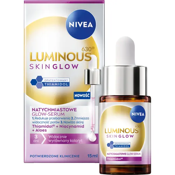 Сыворотка для сияния лица, 15 мл Nivea Luminous
Сыворотка для сияния лица, 15 мл Nivea Luminous