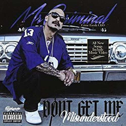 CD диск Mr Criminal: Don't Get Me Misunderstood 
CD диск Mr Criminal: Don't Get Me Misunderstood
