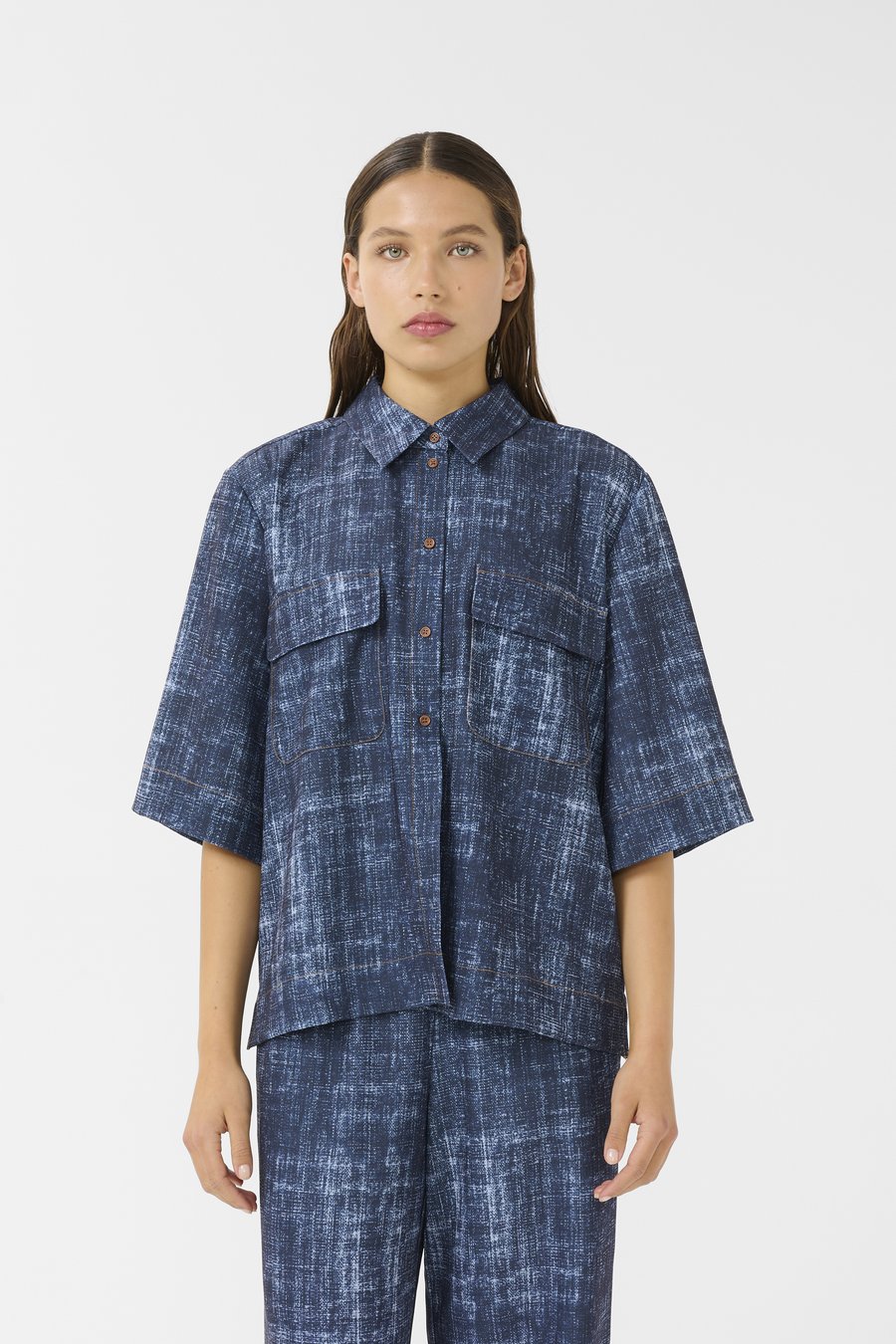 Блуза Gestuz DEMIA, Dark Blue/Dark-Blue Denim
Блуза Gestuz DEMIA, Dark Blue/Dark-Blue Denim