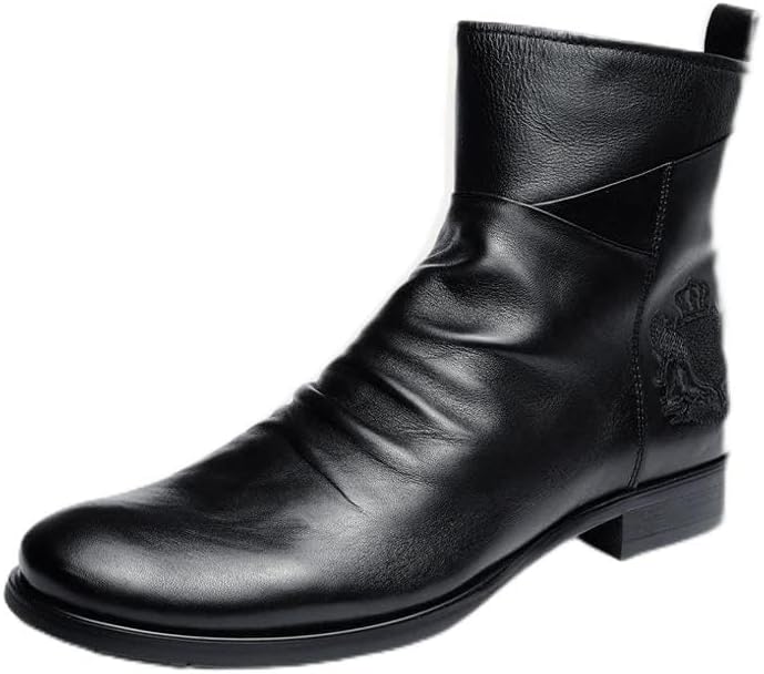 Мужские западные ковбойские ботинки CWHXLYNV с вышитой боковой молнией, ботинки до щиколотки, ботинки-рыцари для мужчин, черный
Мужские западные ковбойские ботинки CWHXLYNV с вышитой боковой молнией, ботинки до щиколотки, ботинки-рыцари для мужчин, черный