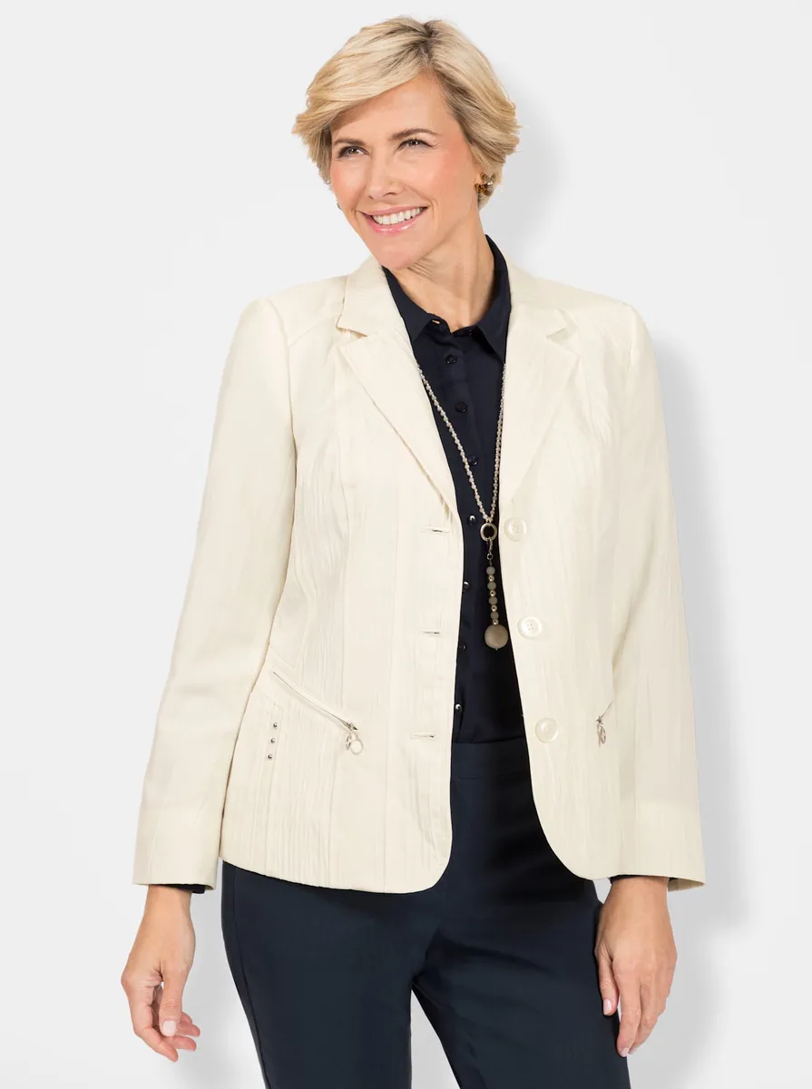 Классический пиджак-пиджак "Блейзер" Classic, цвет Champagner
Классический пиджак-пиджак "Блейзер" Classic, цвет Champagner