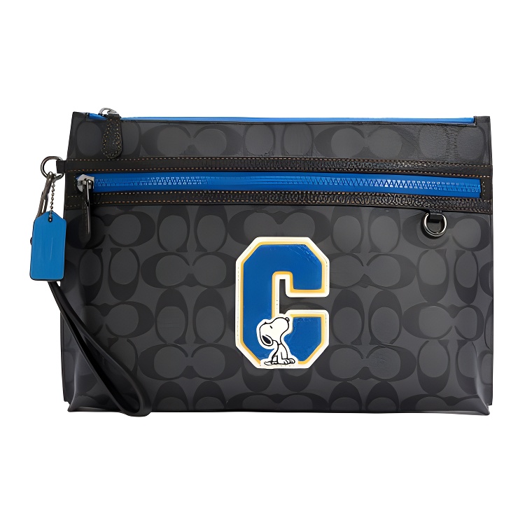 Кошелек-клатч из искусственной кожи Peanuts Collaboration, черный, мужской COACH
Кошелек-клатч из искусственной кожи Peanuts Collaboration, черный, мужской COACH