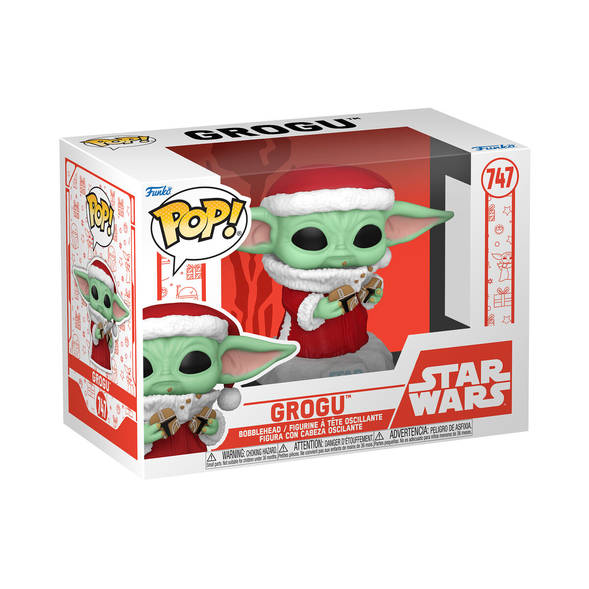Funko POP! Marvel, коллекционная фигурка, POP Star Wars: Mando HLDY - Грогу
Funko POP! Marvel, коллекционная фигурка, POP Star Wars: Mando HLDY - Грогу