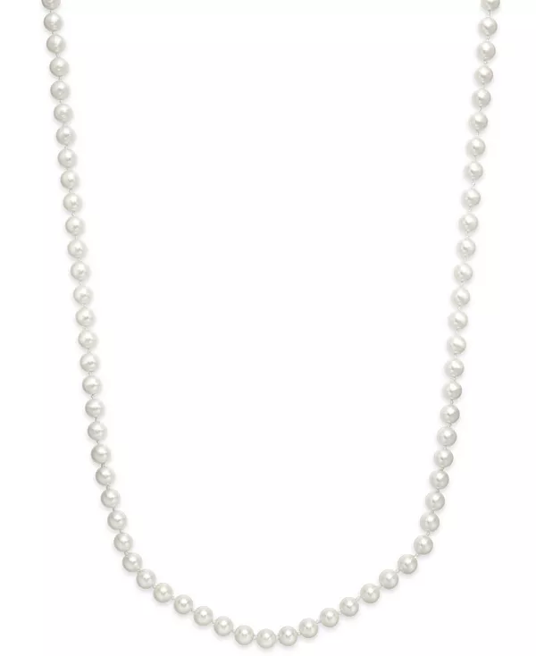Ожерелье из искусственного жемчуга длиной 72 дюйма, созданное для Macy's Charter Club, white
Ожерелье из искусственного жемчуга длиной 72 дюйма, созданное для Macy's Charter Club, white