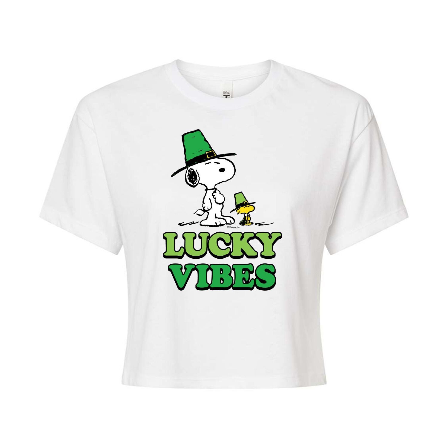 Укороченная футболка Juniors' Peanuts Lucky Vibes Licensed Character, белый
Укороченная футболка Juniors' Peanuts Lucky Vibes Licensed Character, белый