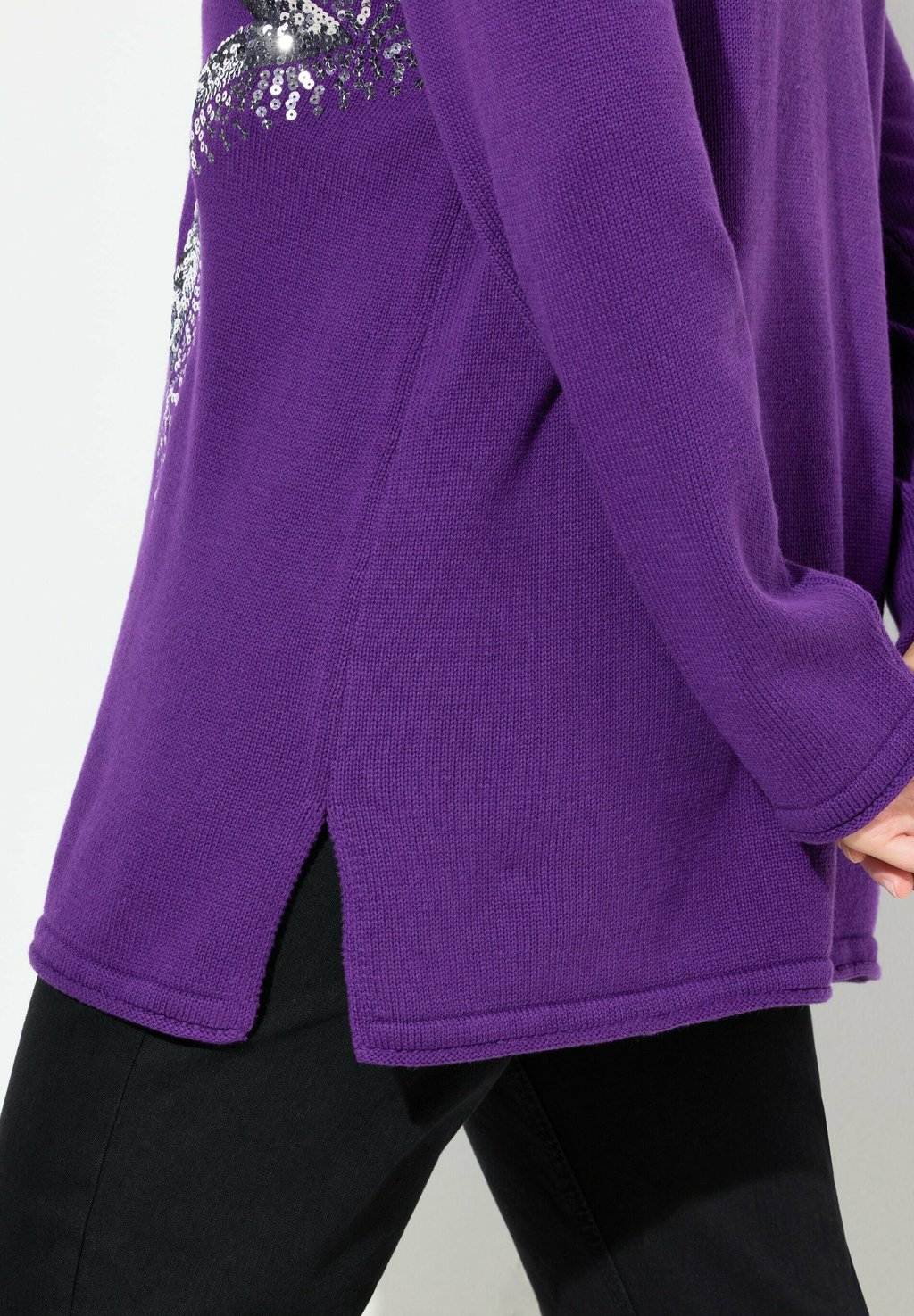 Джемпер STAR ROLLED Ulla Popken, фиолетовый
Джемпер STAR ROLLED Ulla Popken, фиолетовый