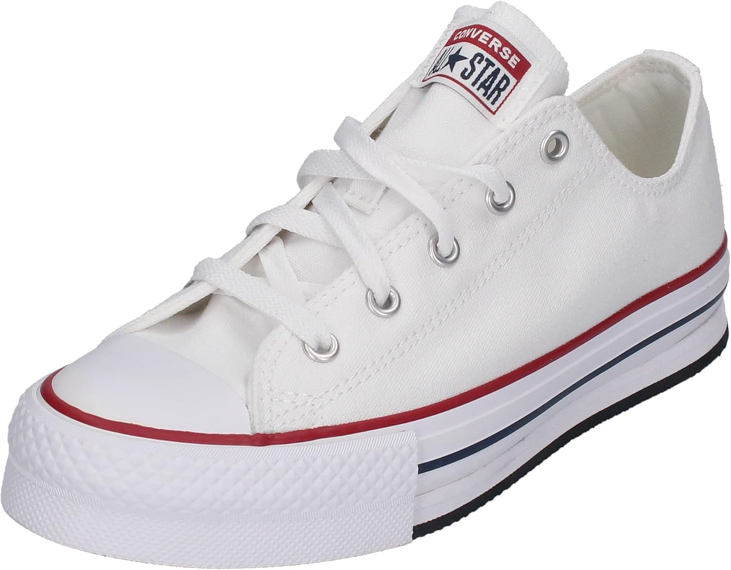 Converse Boys Chuck Taylor All Star Eva Lift Canvas Platform, Whte Garnet Navy
Converse Boys Chuck Taylor All Star Eva Lift Canvas Platform, Whte Garnet Navy