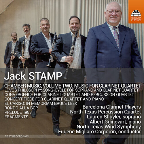 CD диск Stamp / Barcelona Clarinet Players: Stamp: Chamber Music, Vol. 2
CD диск Stamp / Barcelona Clarinet Players: Stamp: Chamber Music, Vol. 2