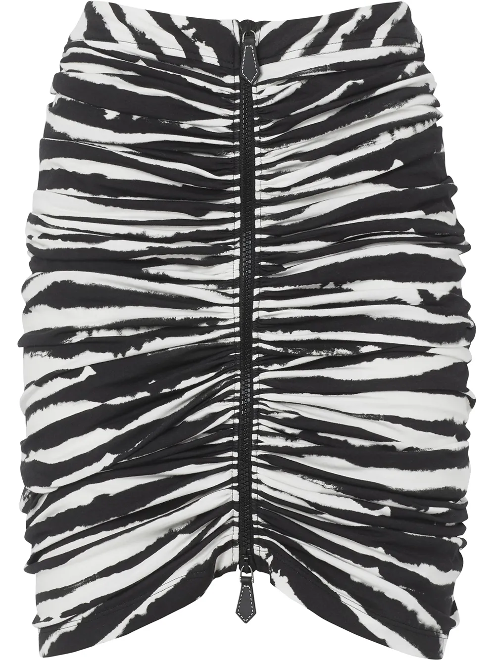 Юбка с принтом и сборками BURBERRY, черный
Юбка с принтом и сборками BURBERRY, черный