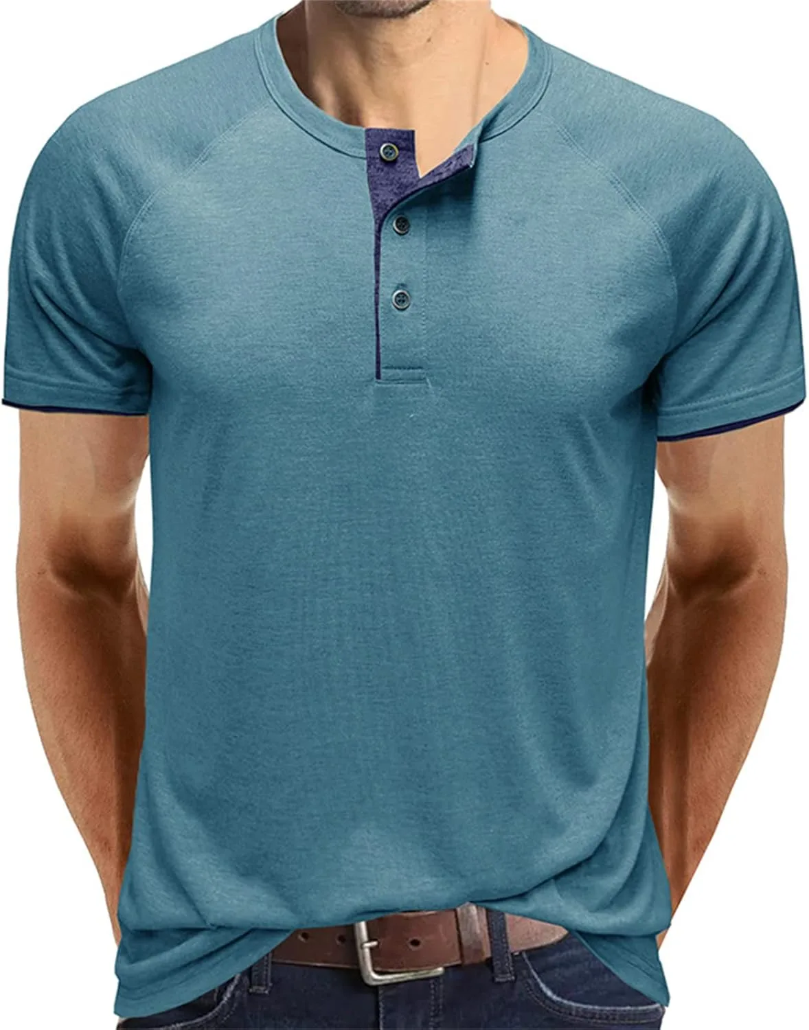 Мужская хенли с коротким рукавом Thatrich
Мужская хенли с коротким рукавом Thatrich