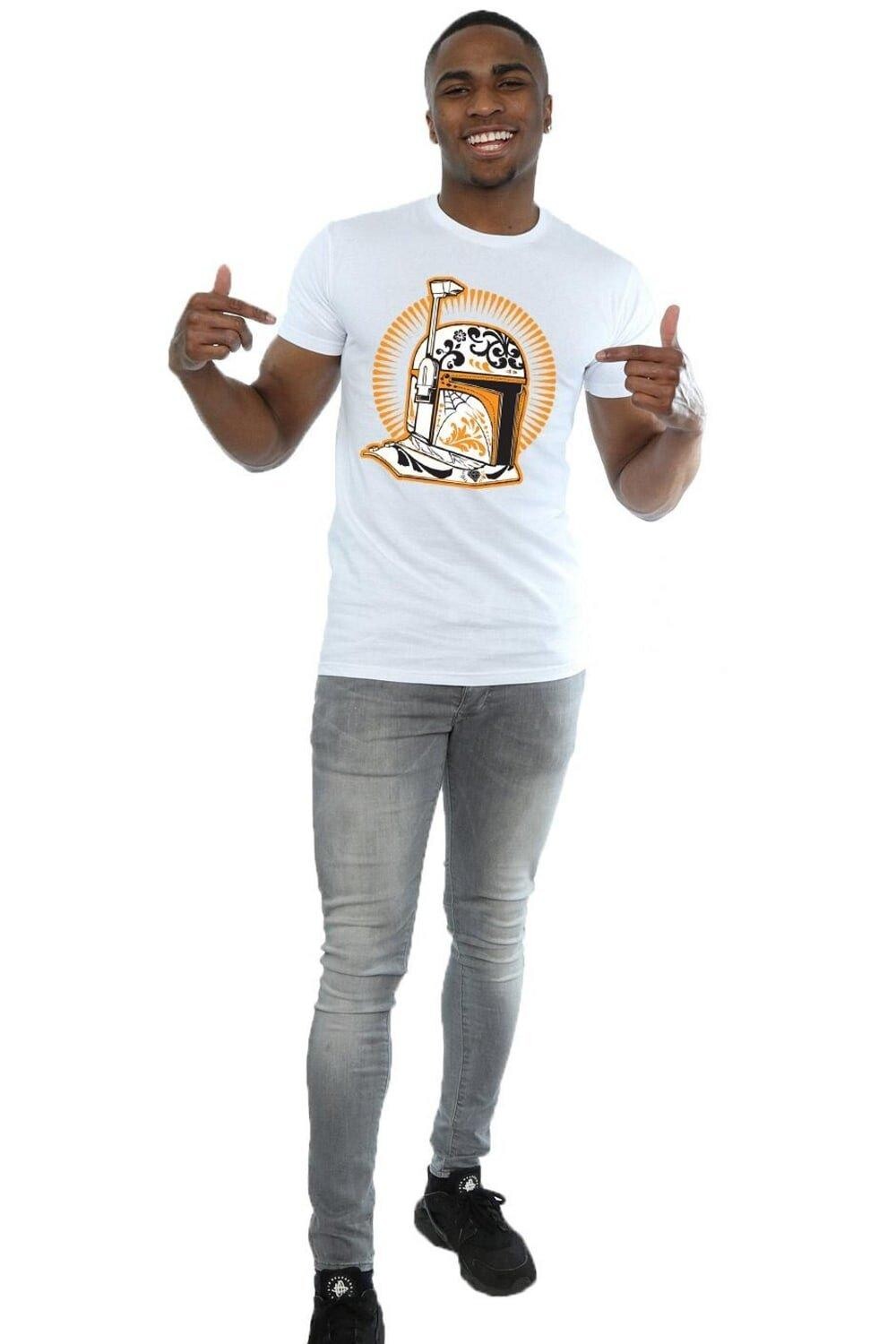 Футболка Боба Фетт Dia De Los Muertos Star Wars, белый
Футболка Боба Фетт Dia De Los Muertos Star Wars, белый