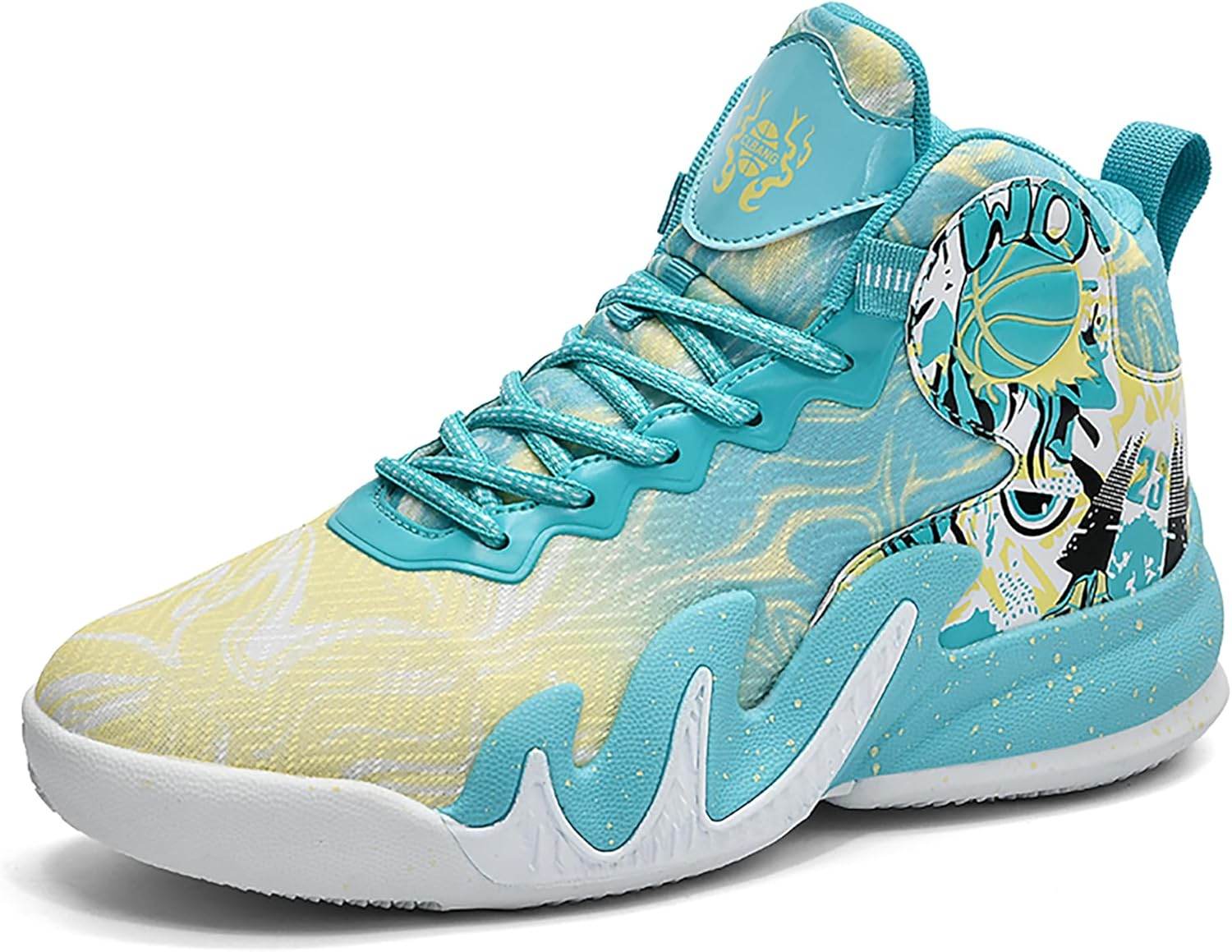 Кроссовки CJSPORX для мужчин и женщин, баскетбольные, дышащие, мужские, противоскользящие, для улицы, модные, унисекс, белый/синий
Кроссовки CJSPORX для мужчин и женщин, баскетбольные, дышащие, мужские, противоскользящие, для улицы, модные, унисекс, белый/синий
