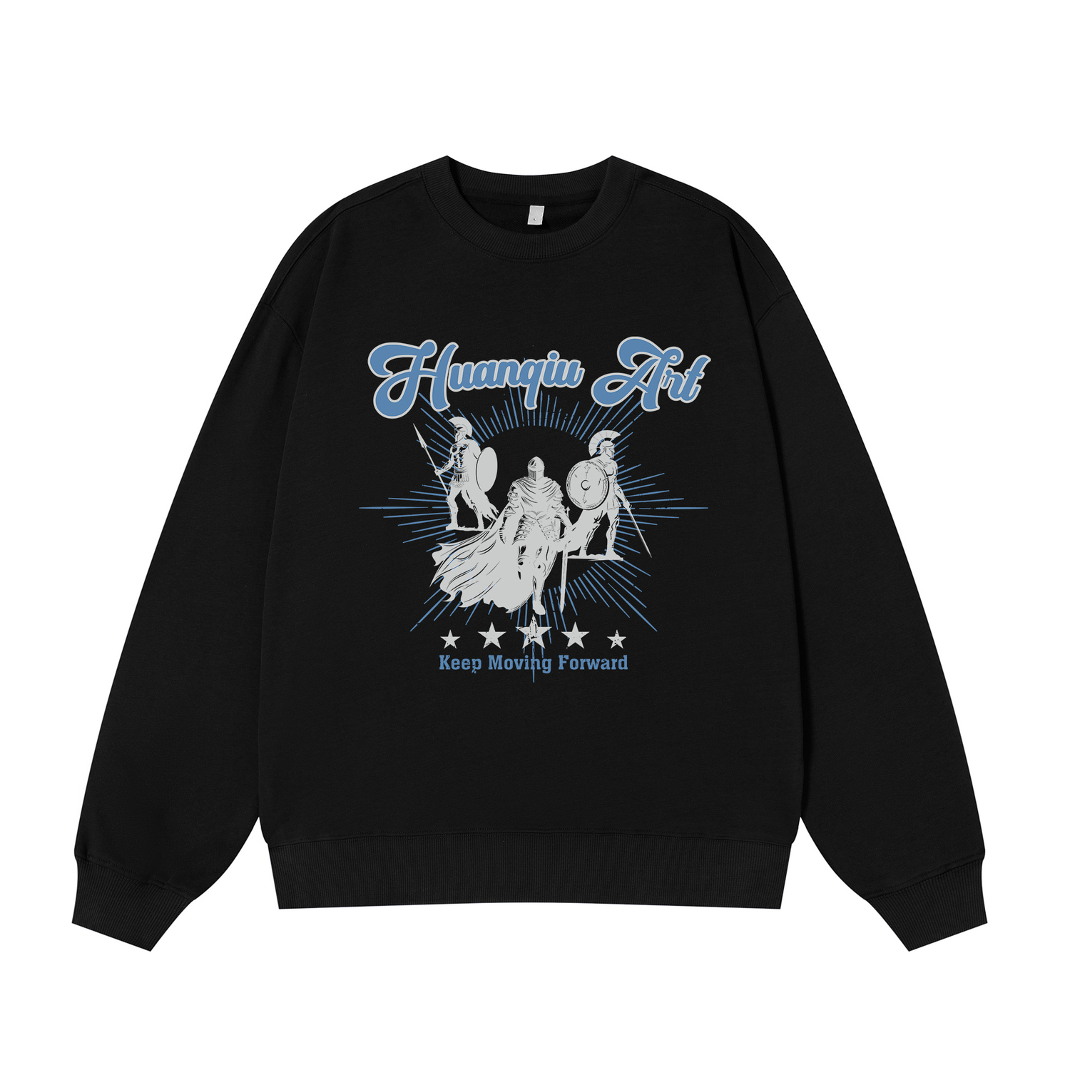 Свитшот с круглым вырезом Unisex HUANQIU, черный (fleece-lined)
Свитшот с круглым вырезом Unisex HUANQIU, черный (fleece-lined)