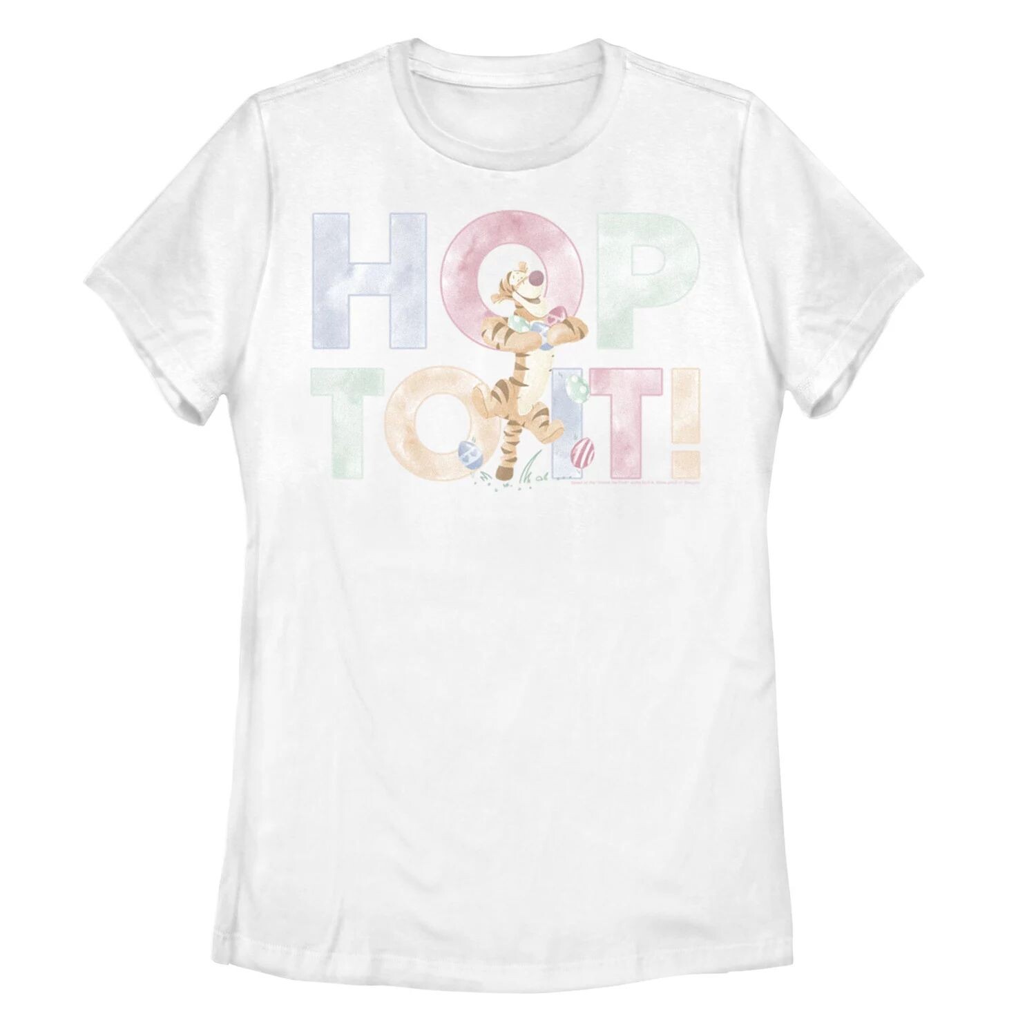 Футболка Disney's Winnie The Pooh для юниоров с изображением пасхального тигра Hop To It Licensed Character, белый
Футболка Disney's Winnie The Pooh для юниоров с изображением пасхального тигра Hop To It Licensed Character, белый