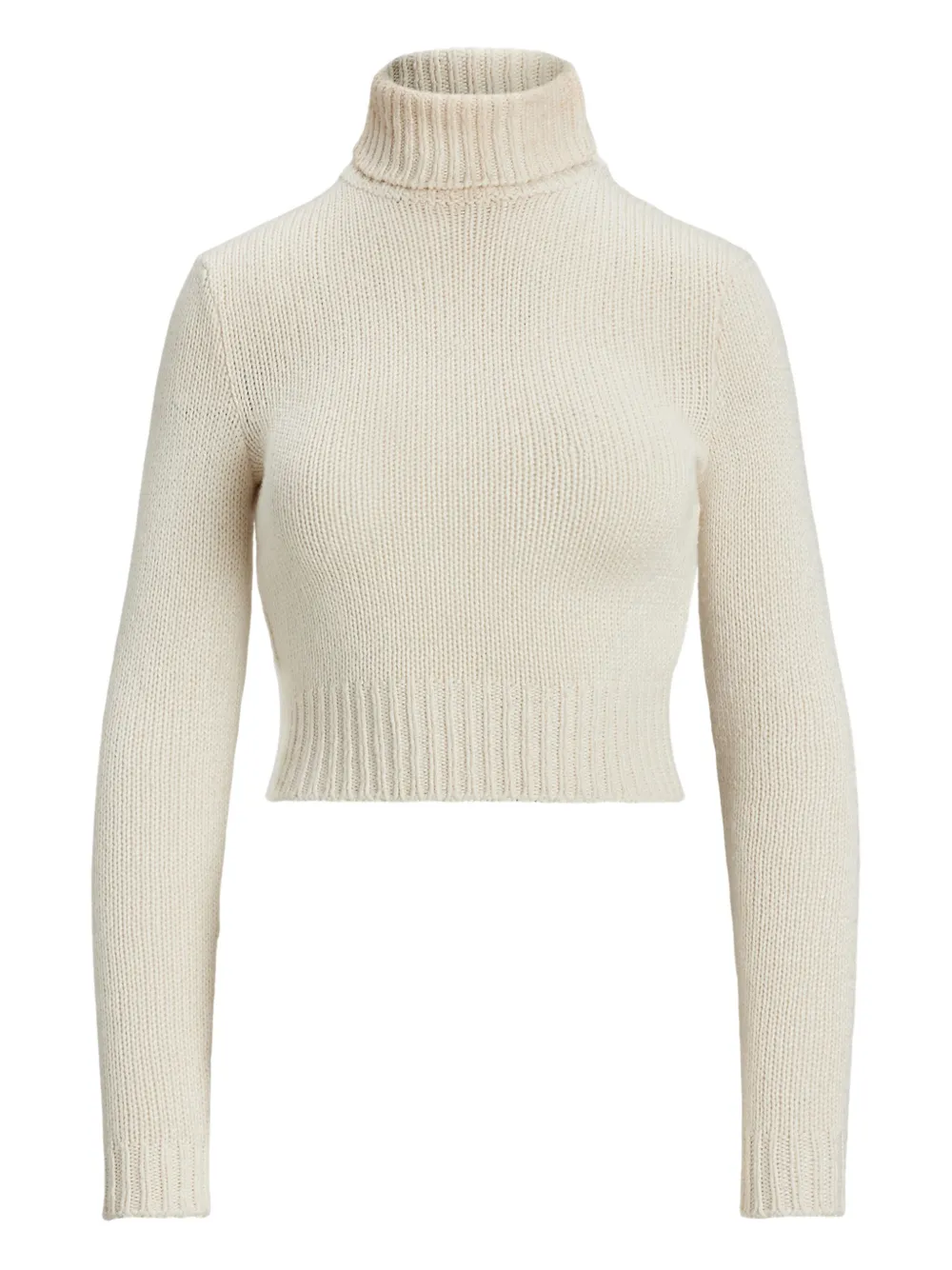 Укороченный джемпер с высоким воротником Ralph Lauren Collection, нейтральный
Укороченный джемпер с высоким воротником Ralph Lauren Collection, нейтральный