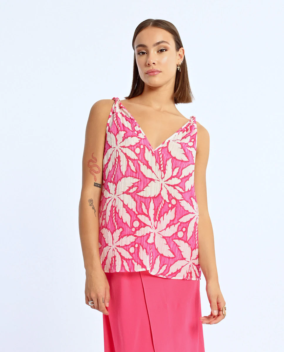 Женский топ без рукавов с принтом Lili Sidonio, розовый
Женский топ без рукавов с принтом Lili Sidonio, розовый