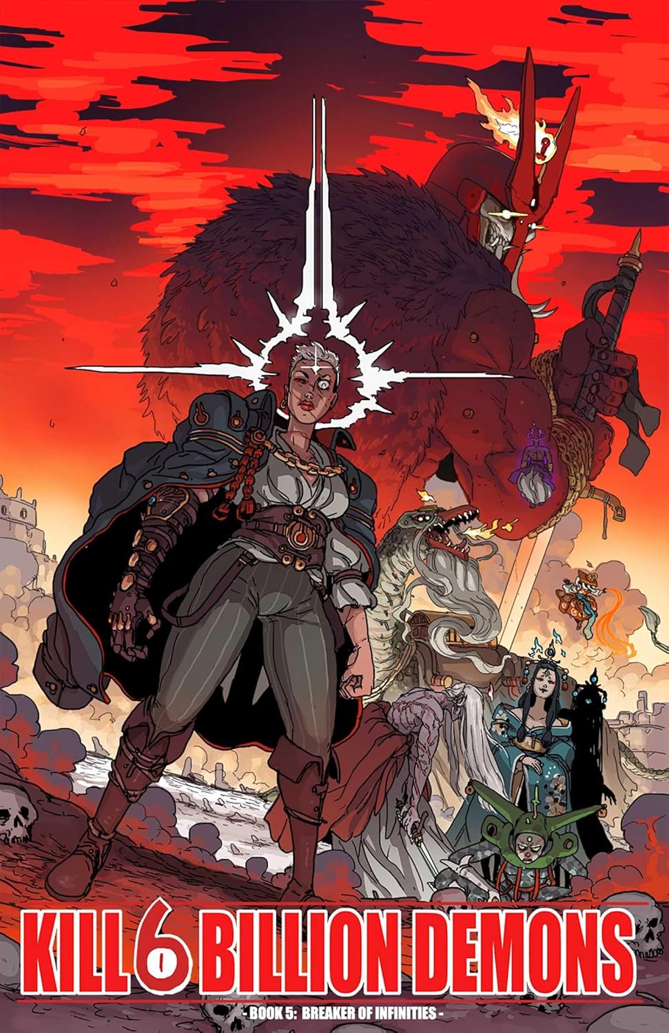 Kill 6 Billion Demons Book 5: Breaker of Infinities (Image Comics)
Kill 6 Billion Demons Book 5: Breaker of Infinities (Image Comics)