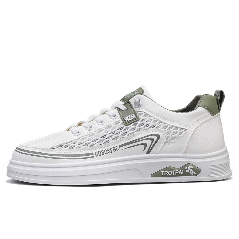 Нескользящие, быстросохнущие, износостойкие, дышащие, низкие кроссовки для скейтбординга для мужчин Sportful, White Green
Нескользящие, быстросохнущие, износостойкие, дышащие, низкие кроссовки для скейтбординга для мужчин Sportful, White Green