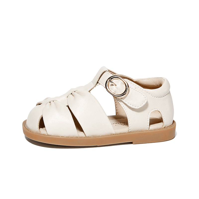 Детские сандалии Snoffy, экрю 
Детские сандалии Snoffy, экрю