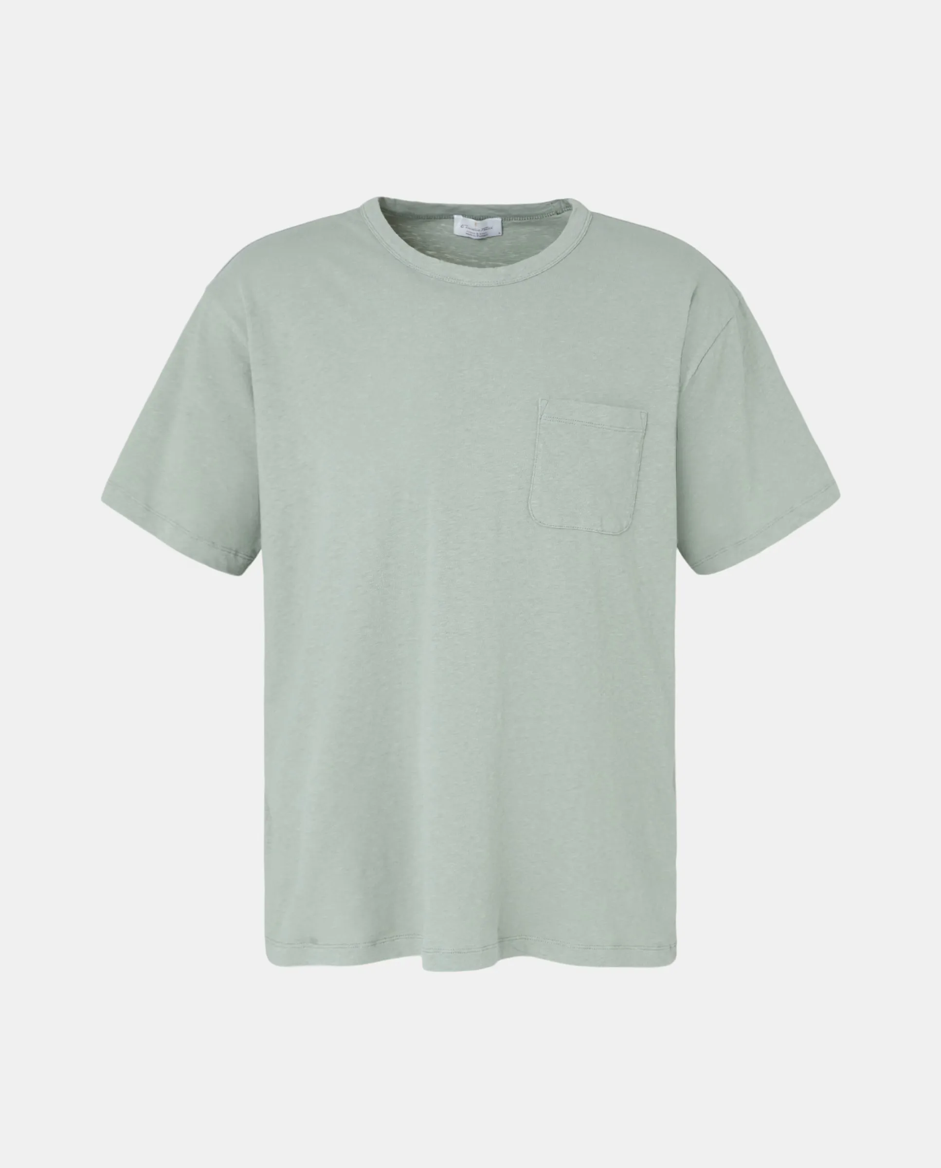 Мужская однотонная футболка с круглым вырезом Emidio Tucci, светло-зеленый
Мужская однотонная футболка с круглым вырезом Emidio Tucci, светло-зеленый