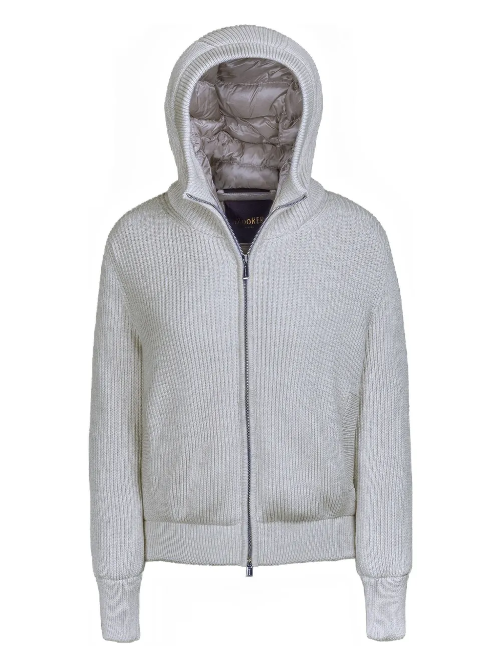 Пуховик в рубчик Moorer, серый
Пуховик в рубчик Moorer, серый