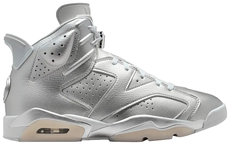 Кроссовки Paris Saint-Germain x Air Jordan 6 Retro, серебряный
Кроссовки Paris Saint-Germain x Air Jordan 6 Retro, серебряный