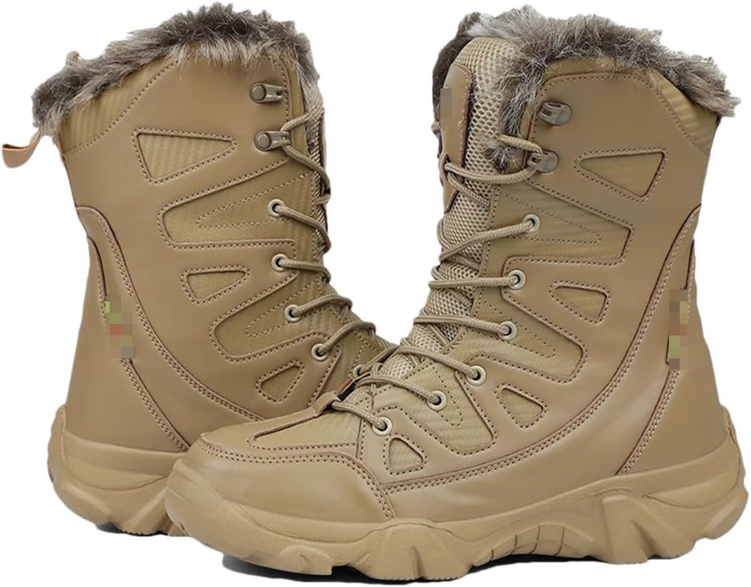 Мужские зимние модные снегоступы, высокие кроссовки для улицы, удобная теплая повседневная обувь Suwequest, хаки
Мужские зимние модные снегоступы, высокие кроссовки для улицы, удобная теплая повседневная обувь Suwequest, хаки