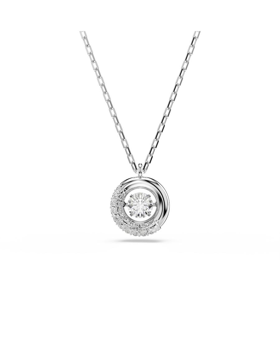 Ожерелье Dextera с подвеской из родия Swarovski, Silver, Clear
Ожерелье Dextera с подвеской из родия Swarovski, Silver, Clear