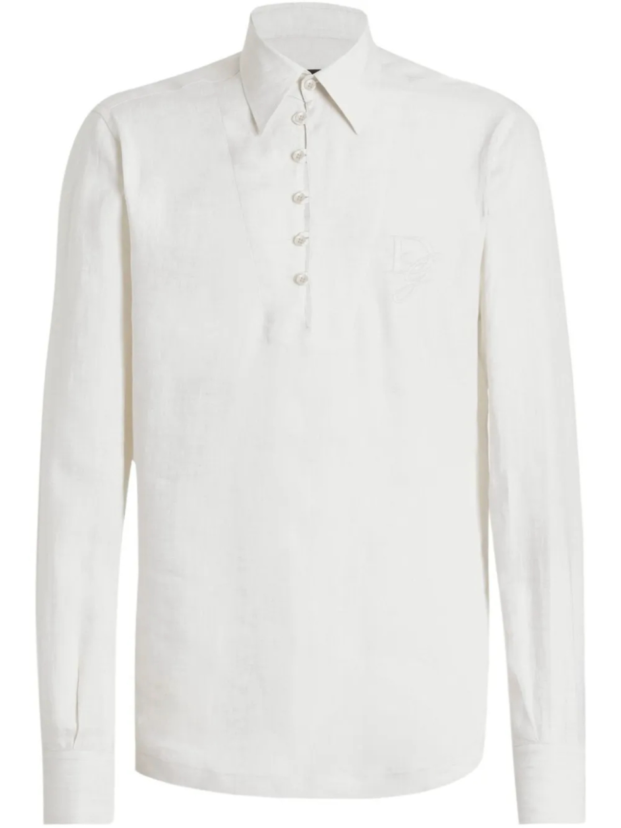 Рубашка с вышитым логотипом Dolce & Gabbana, нейтральный
Рубашка с вышитым логотипом Dolce & Gabbana, нейтральный