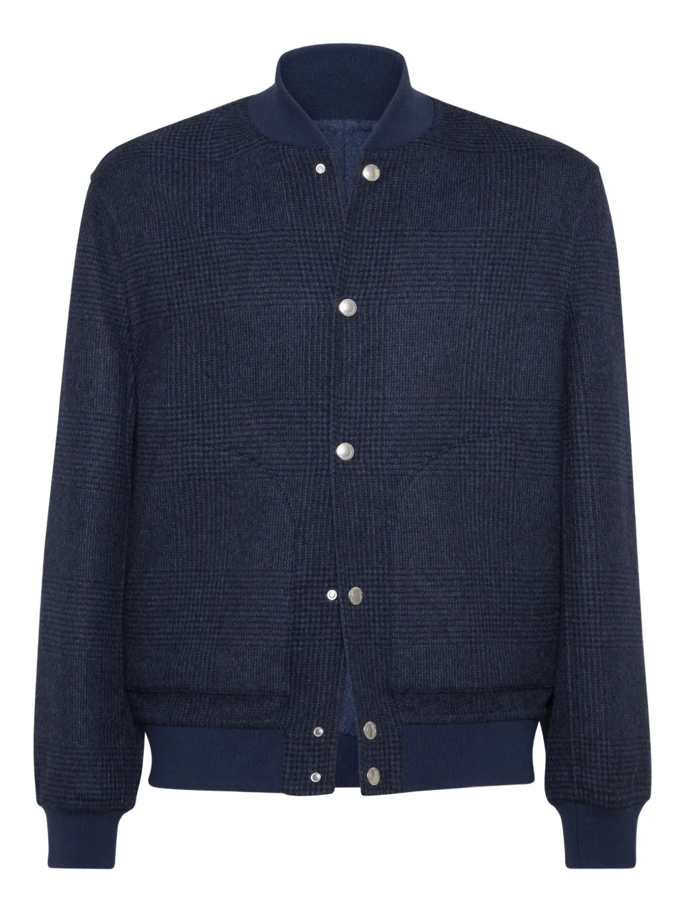 Бомбер в клетку Brunello Cucinelli, синий
Бомбер в клетку Brunello Cucinelli, синий