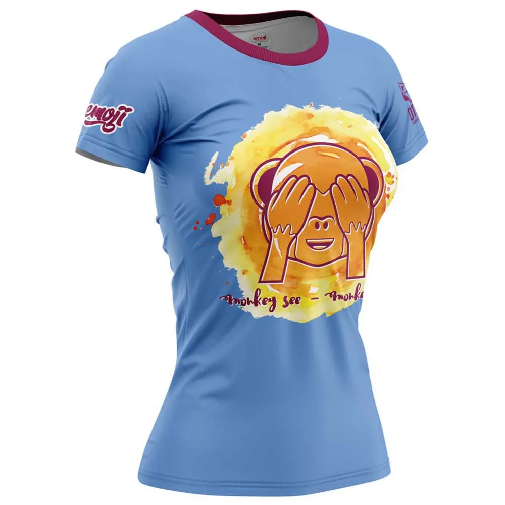 Футболка с коротким рукавом Otso Emoji Monkey See, синий
Футболка с коротким рукавом Otso Emoji Monkey See, синий